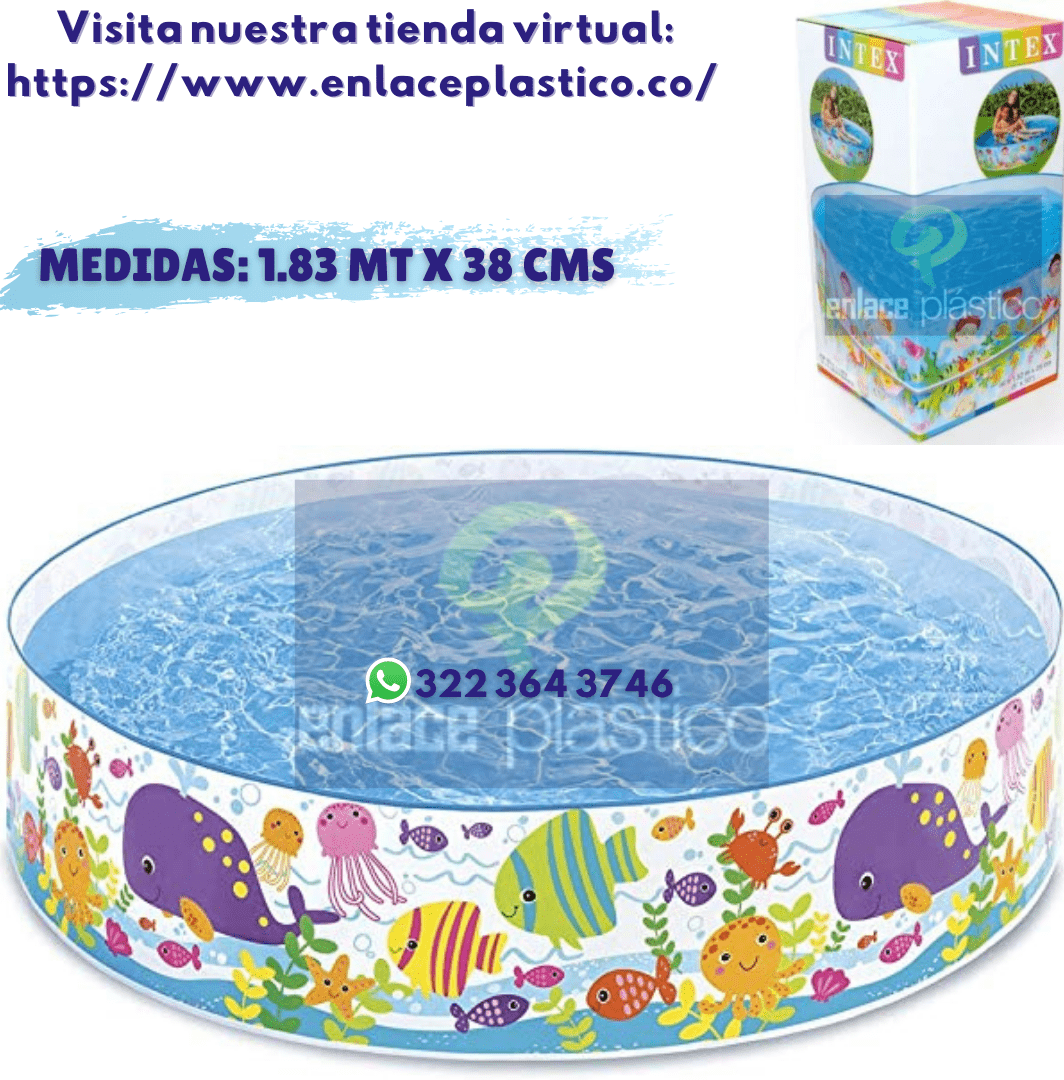 PISCINA RIGIDA INTEX 1.83 M X 38 CM