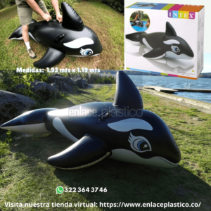 BALLENA ORCA 193 X 119 CM