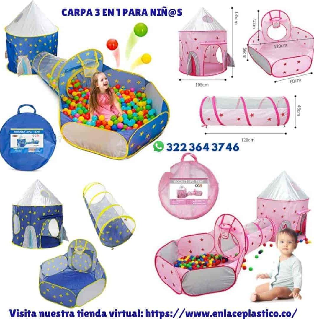 CARPA 3 EN 1 PARA NIÑ@S