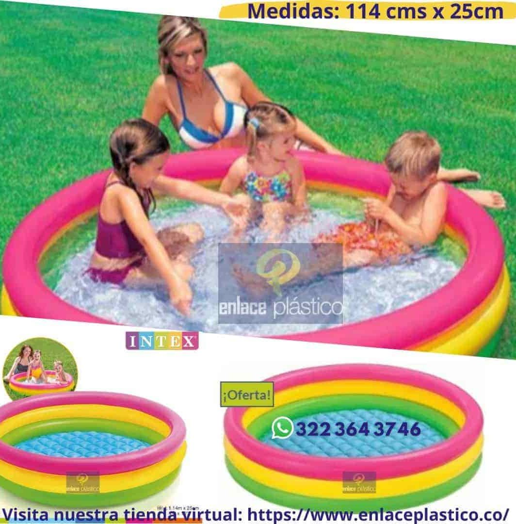 PISCINA AROS INTEX 114X25CM.