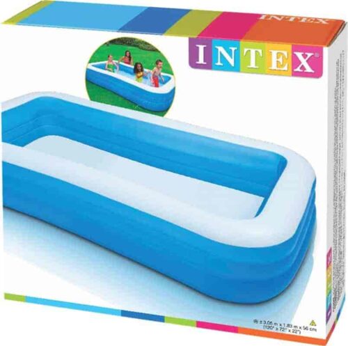 Piscina inflable familiar de 3 metros para niños y adultos