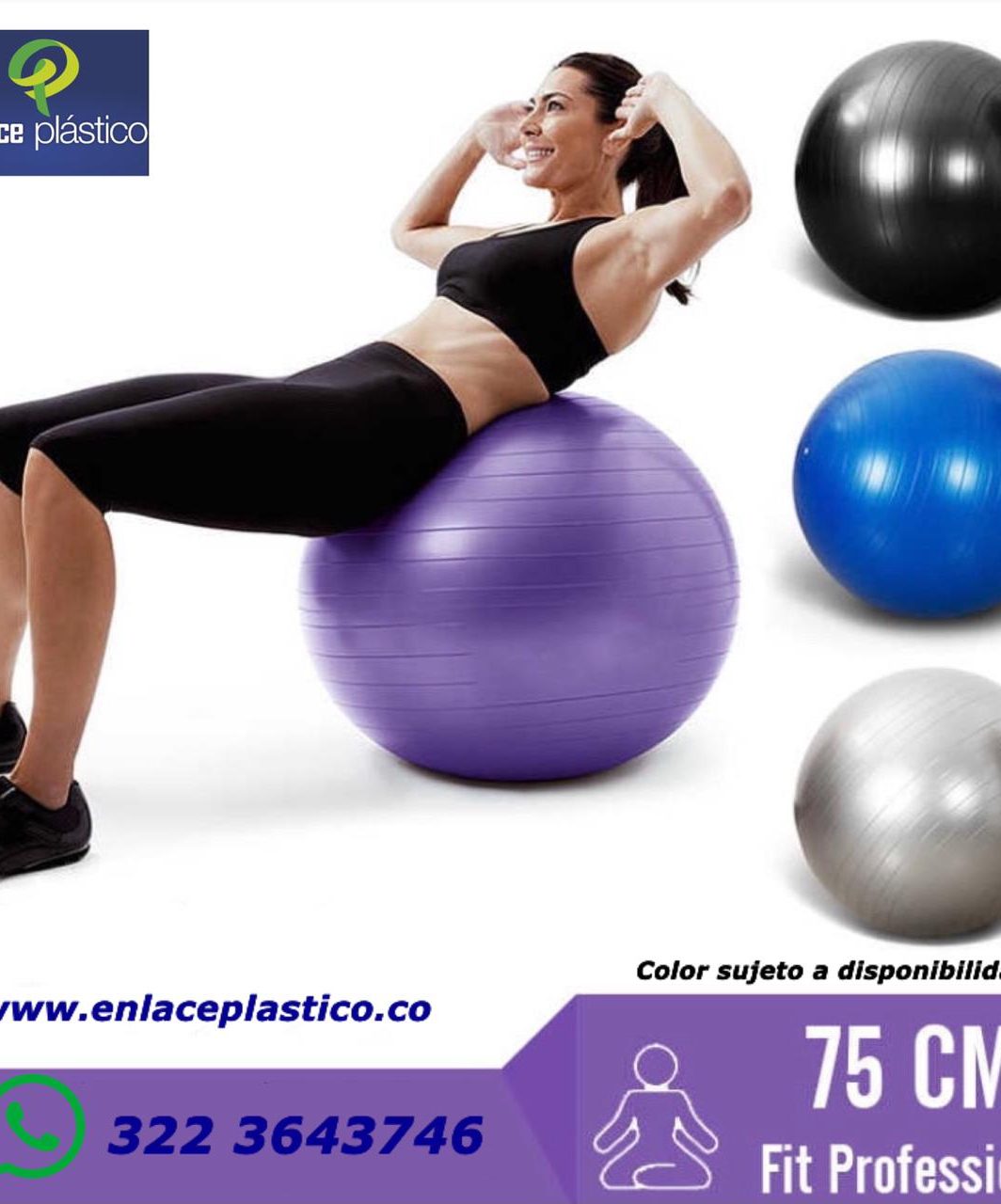 BALÓN PILATES, TERAPIA, YOGA, GYM 75 CMS