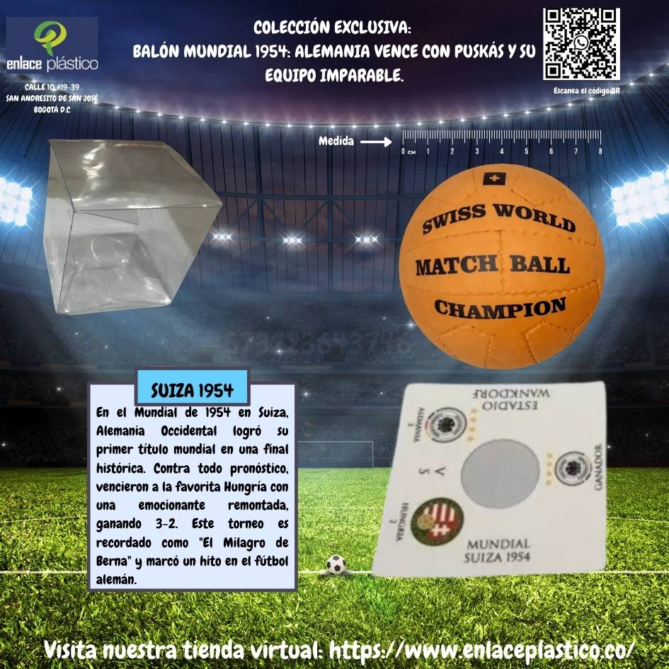 BALÓN COLECCIONABLE MUNDIAL 1954 #0