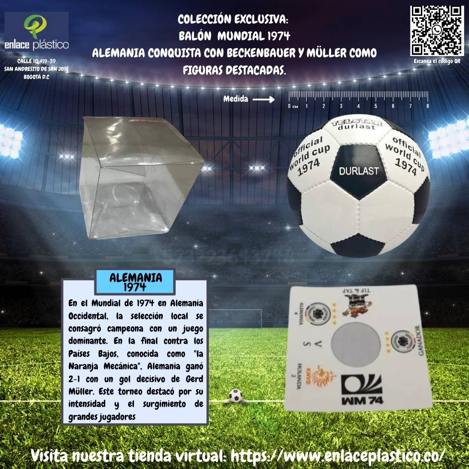 BALÓN COLECCIONABLE MUNDIAL 1974 #0