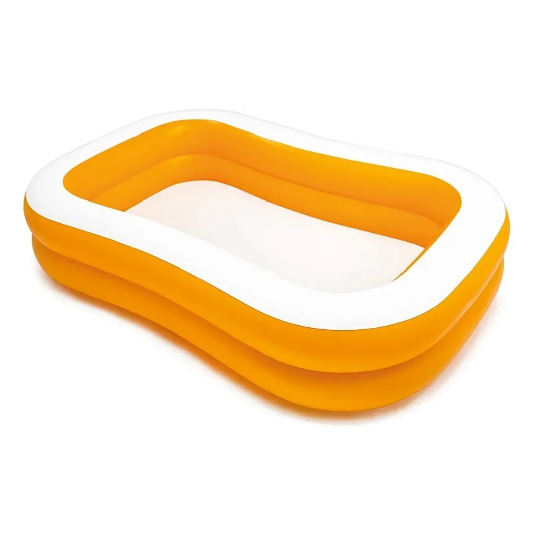 Piscina Naranja 229x147x46cm
