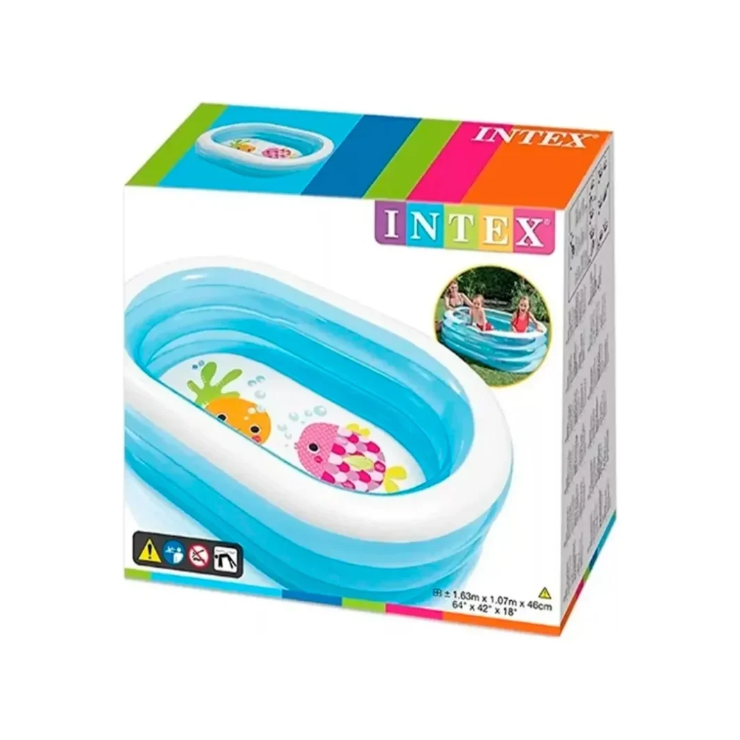 Piscina Ovalada 163x107x46cm - Imagen 2